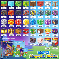 MyWodGame stone house blocks enabling sturdy structures and collaborative play.