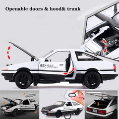Mzexoma Initial D Trueno AE86 detailing enhances collectible display