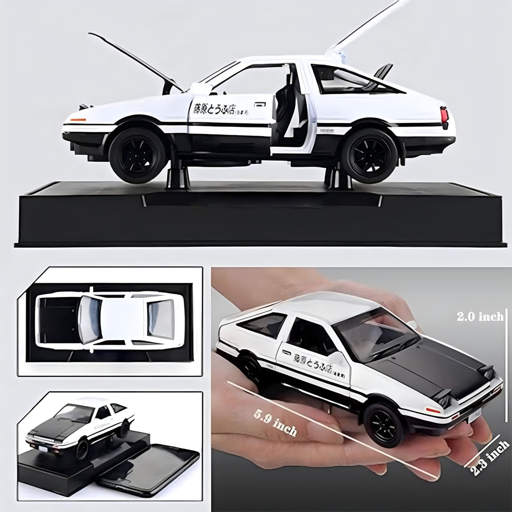 Mzexoma Initial D Trueno AE86 with opening doors for interactive play