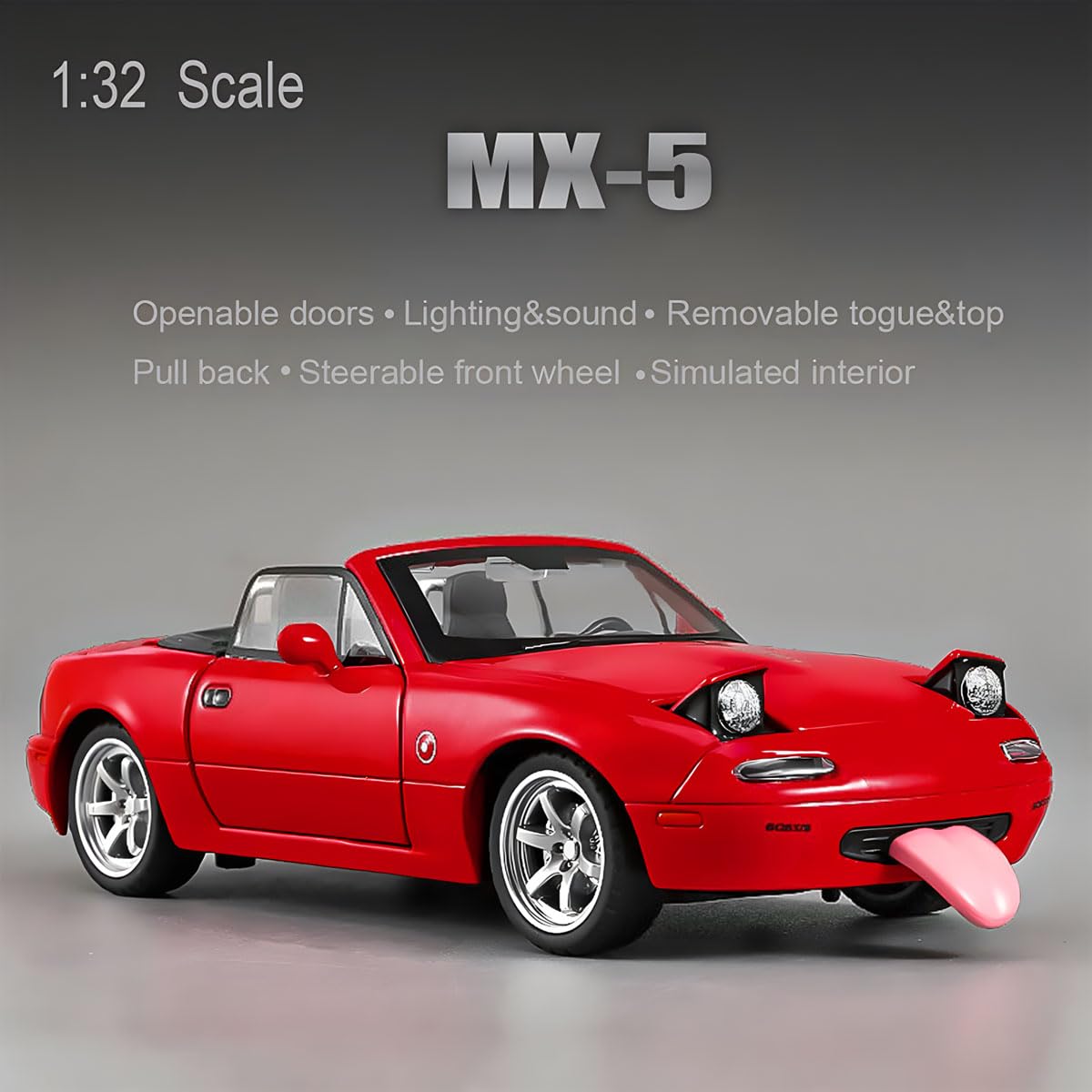 Mzexoma MX-5 pull-back action delivers quick, engaging movement during play