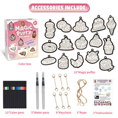 MZYTOZA Aqua Puffs 3D unicorn designs invite imaginative art.