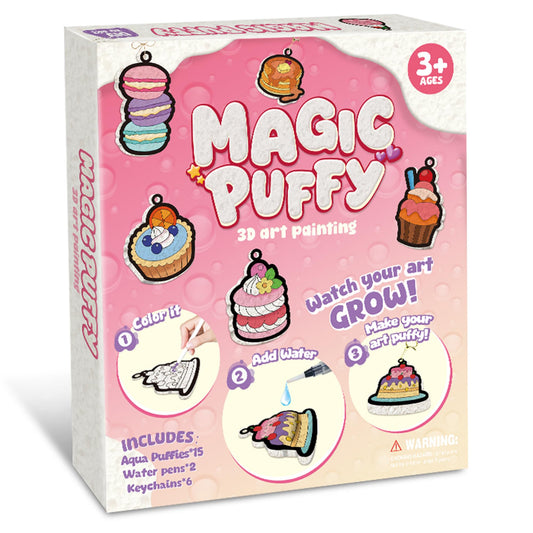 MZYTOZA Aqua Puffs dessert style kit ready for mess-free play.