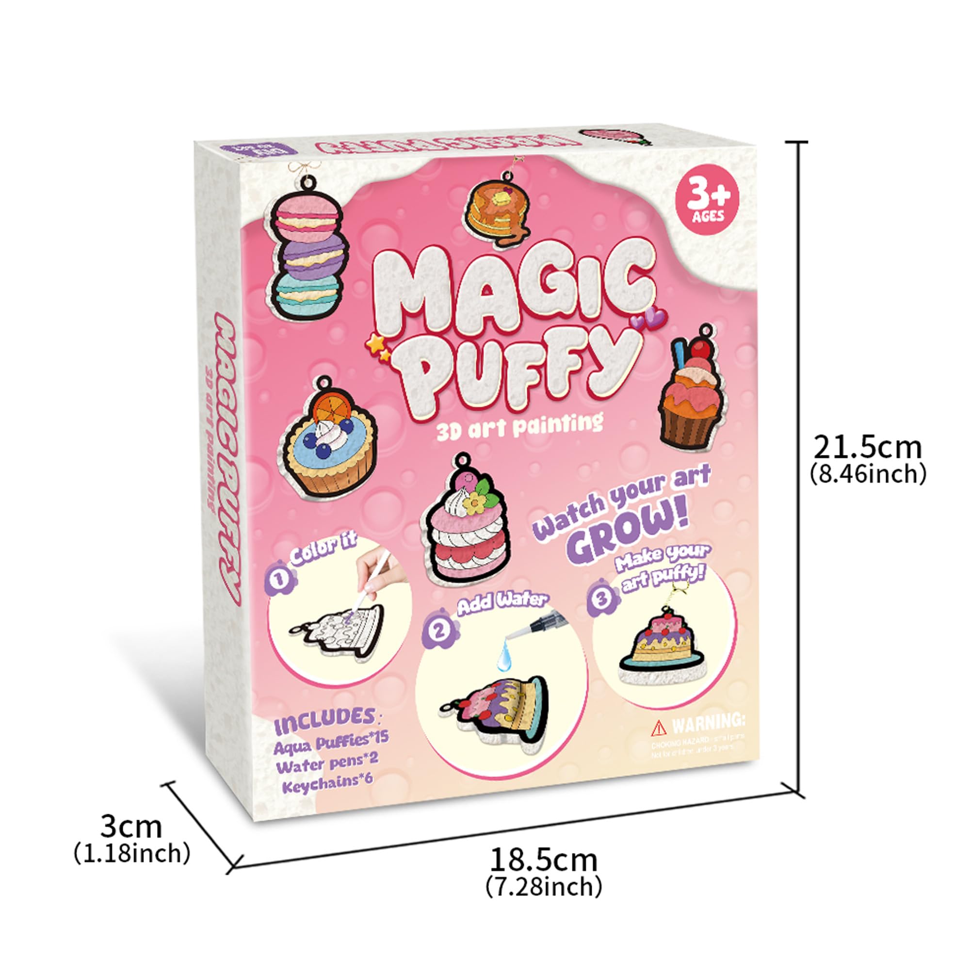 MZYTOZA Aqua Puffs mess-free painting kit for home or classroom.