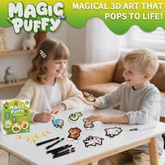 MZYTOZA Aqua Puffs playset supports independent and group crafting sessions.