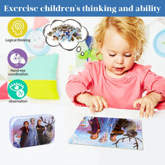 MZZOTOY bright-colored pieces spark visual interest and cooperative play.