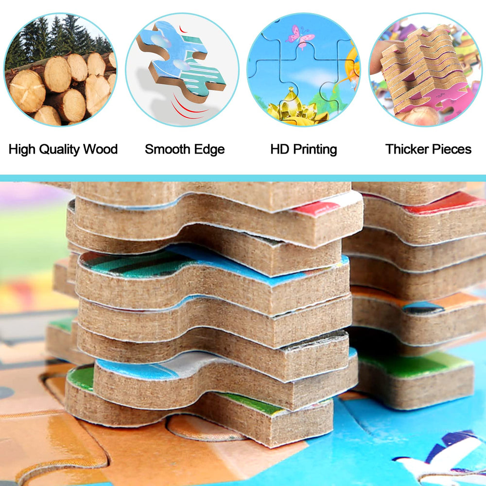 MZZOTOY puzzle set supports family play nights and shared discovery.