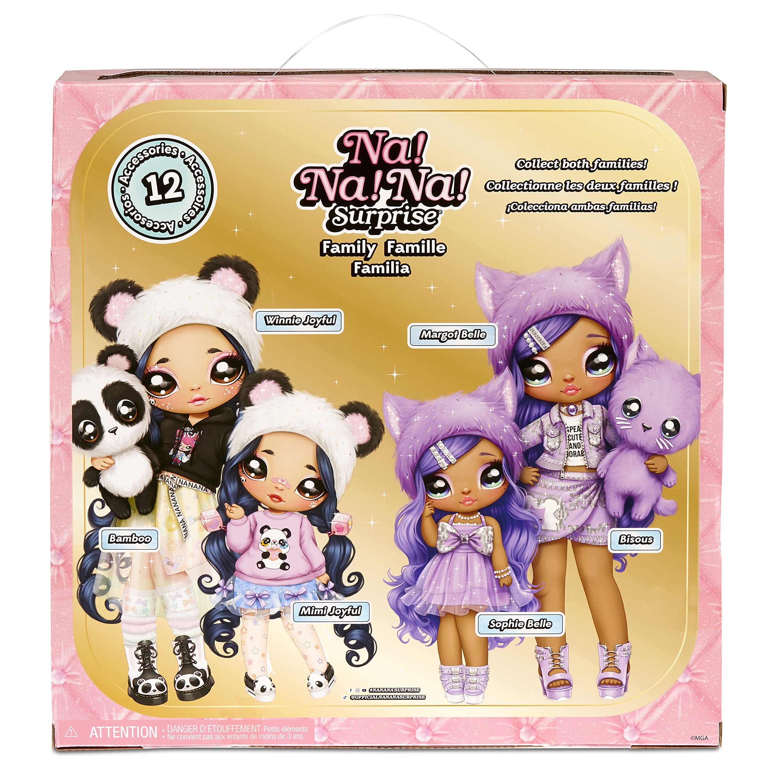 Na Na Na Surprise hair brush and accessories for quick doll styling