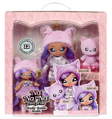 Na Na Na Surprise Lavender Kitty Family gift packaging ready for unboxing