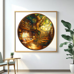 NABYSHOP round-puzzle-3d-flat-visual highlights modern aesthetics.