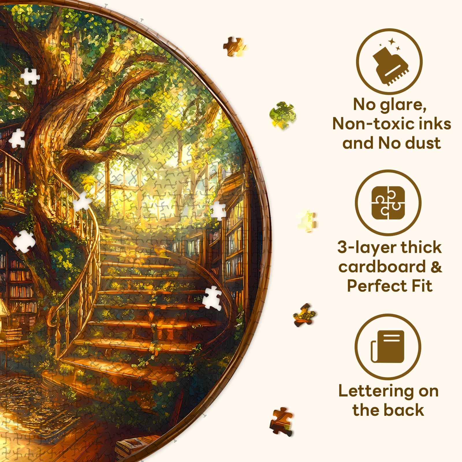 NABYSHOP round-puzzle-gift-pack makes a thoughtful holiday or birthday gift.