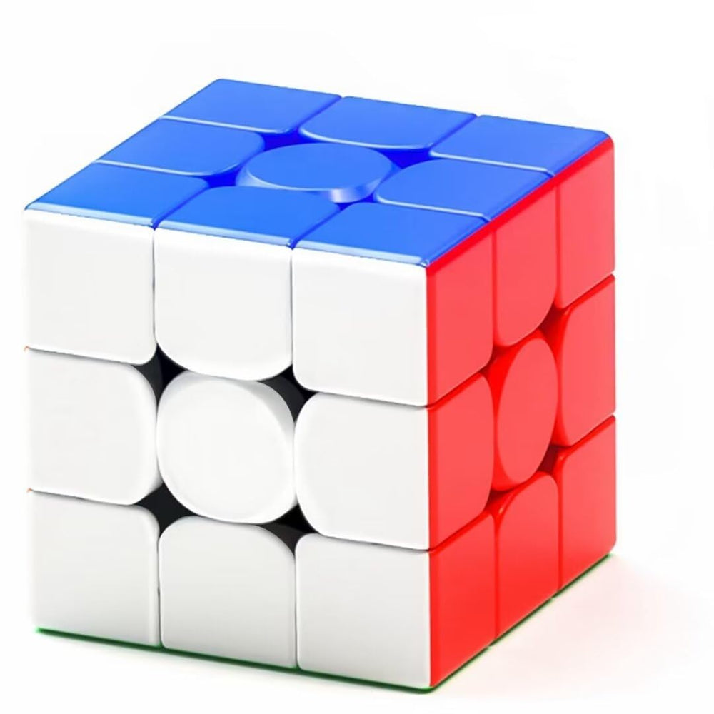 Nabreeli Magnetic Speed Cube 3x3 top view highlights stickerless finish for smooth handling.