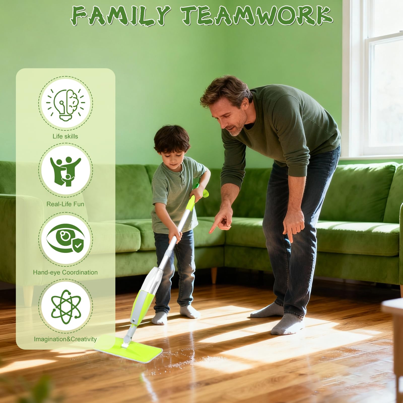 Naerza Kids Mop is a delightful gift for Montessori-inspired learning.