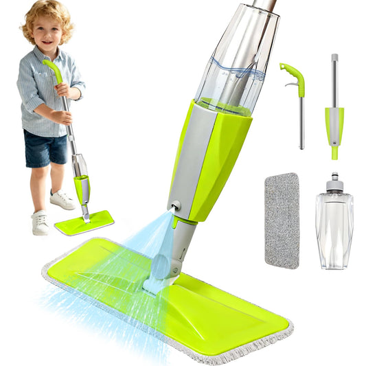 Naerza Kids Mop in spray mode for realistic pretend cleaning.