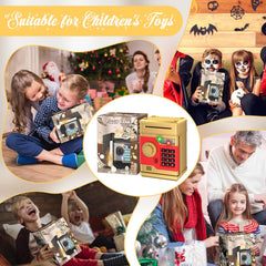 NAFEIV piggy bank gold gift idea for kids aged 3 to 13