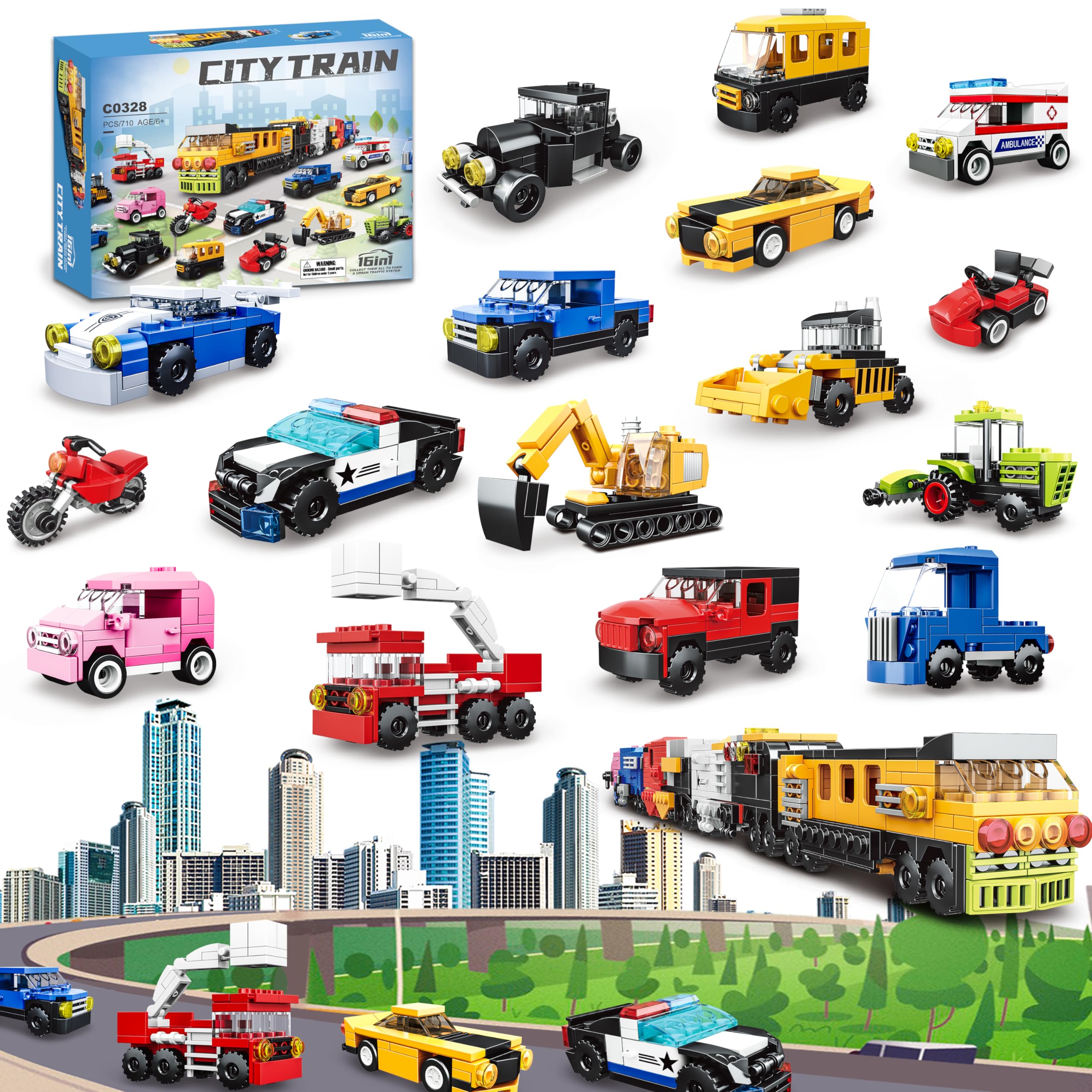 NAFONRU police car for imaginative play and party favors.