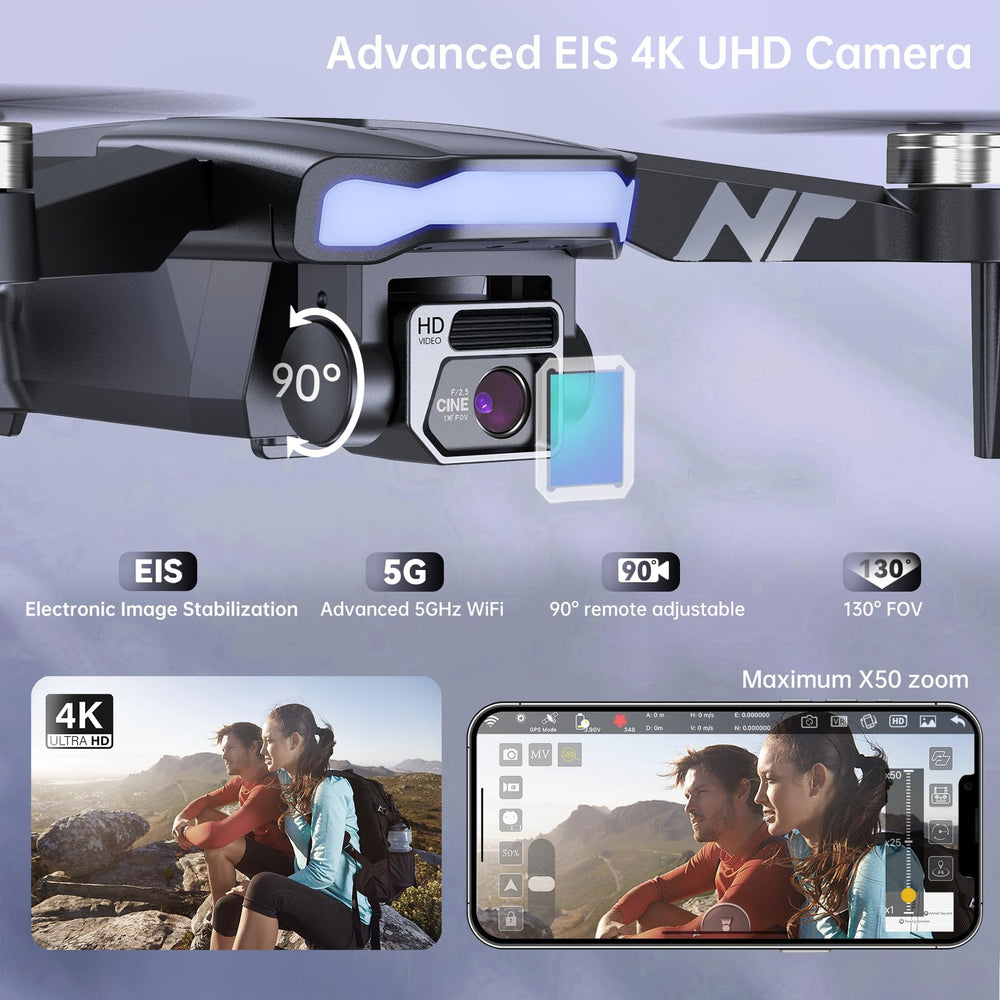 NAFYRE N11 PRO Tap Fly and POI modes plan cinematic routes