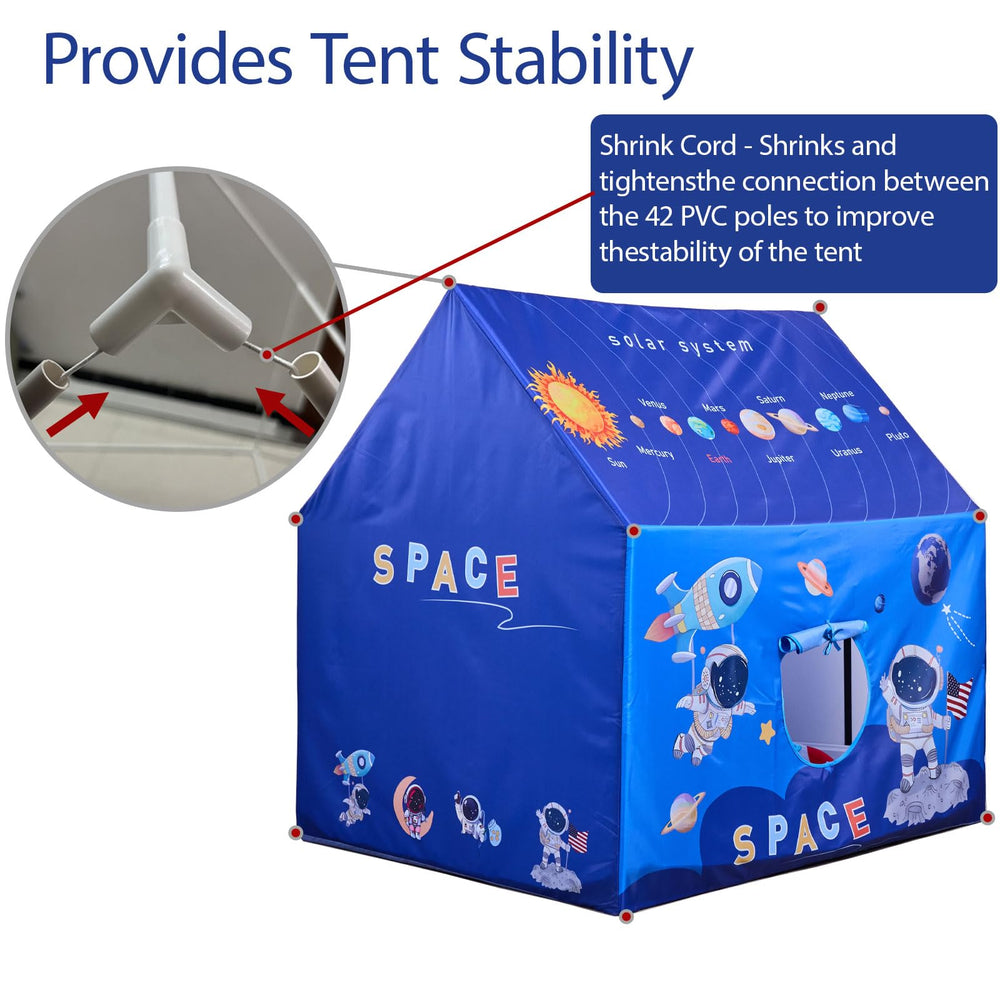Naibrxh Space Rocket Tent care and washing keeps fabric fresh