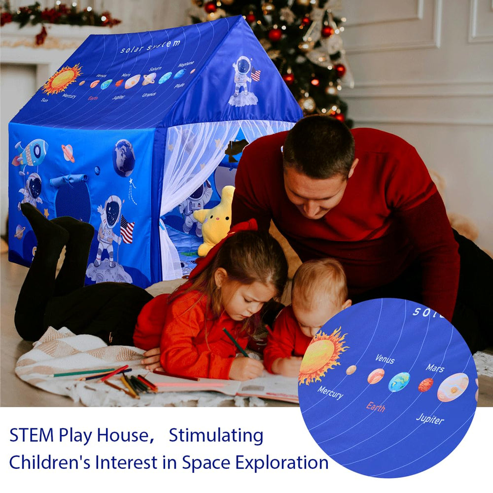 Naibrxh Space Rocket Tent being used by kids during playtime
