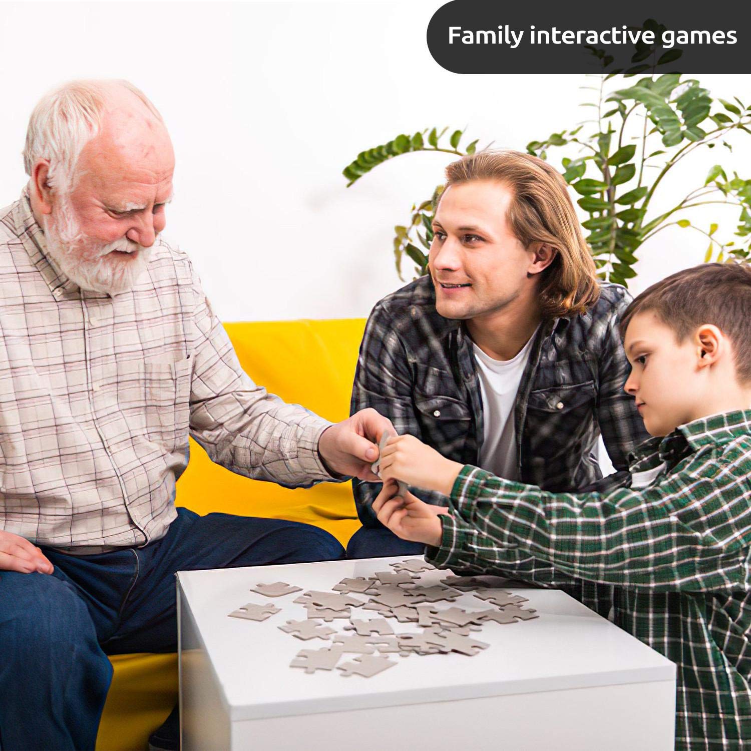 Najiaxiaowu family puzzle night supports connections and shared achievement.