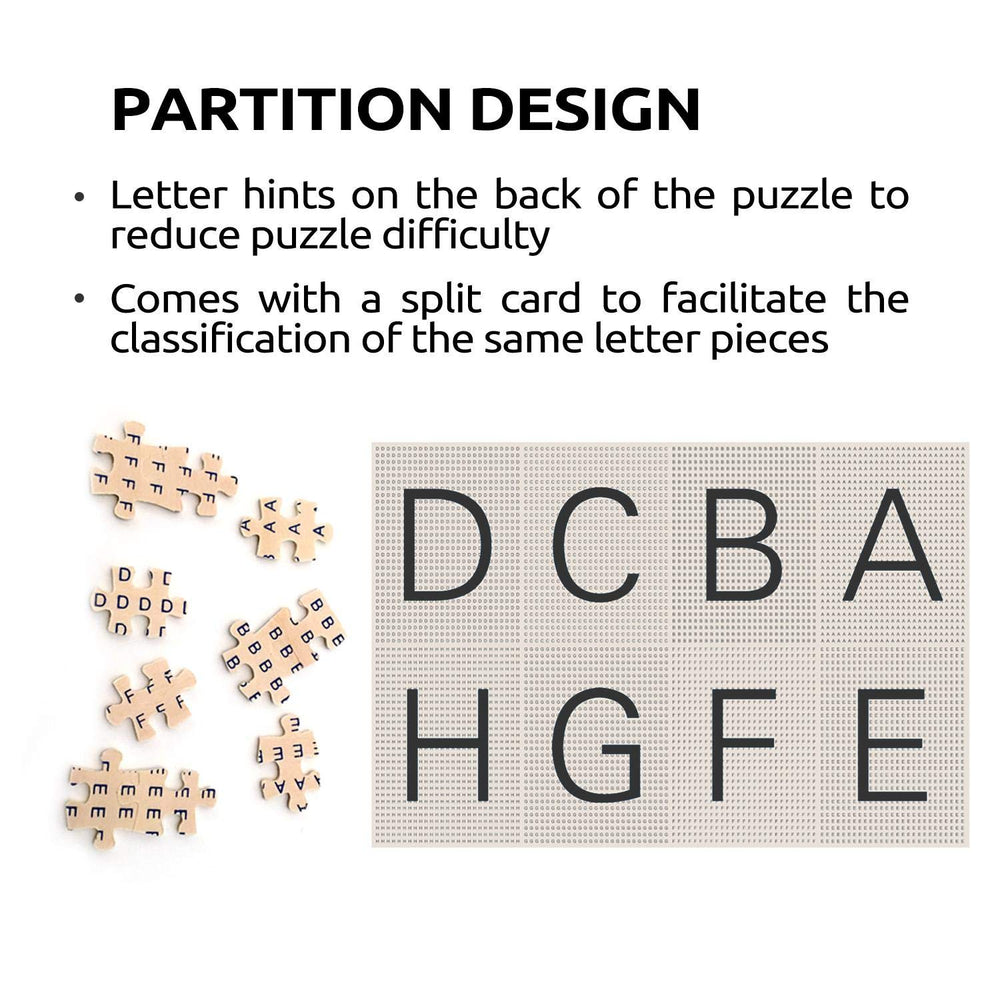 Najiaxiaowu 1000-piece puzzle on a table ready for collaboration.