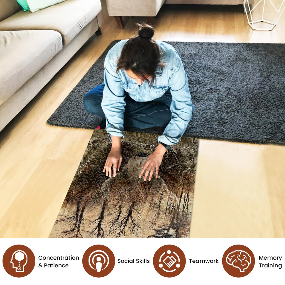 Najiaxiaowu WOZUIBAN forest map detailing enhances room decor