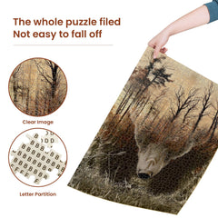 Najiaxiaowu WOZUIBAN wooden board puzzle in 75x50 cm size