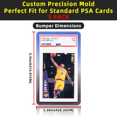NAKIS Slab Guard graded card inside demonstrates snug TPU fit