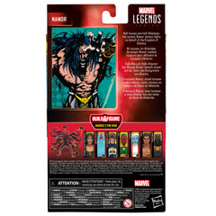 Namor collection diorama scene with Marvel Legends figures