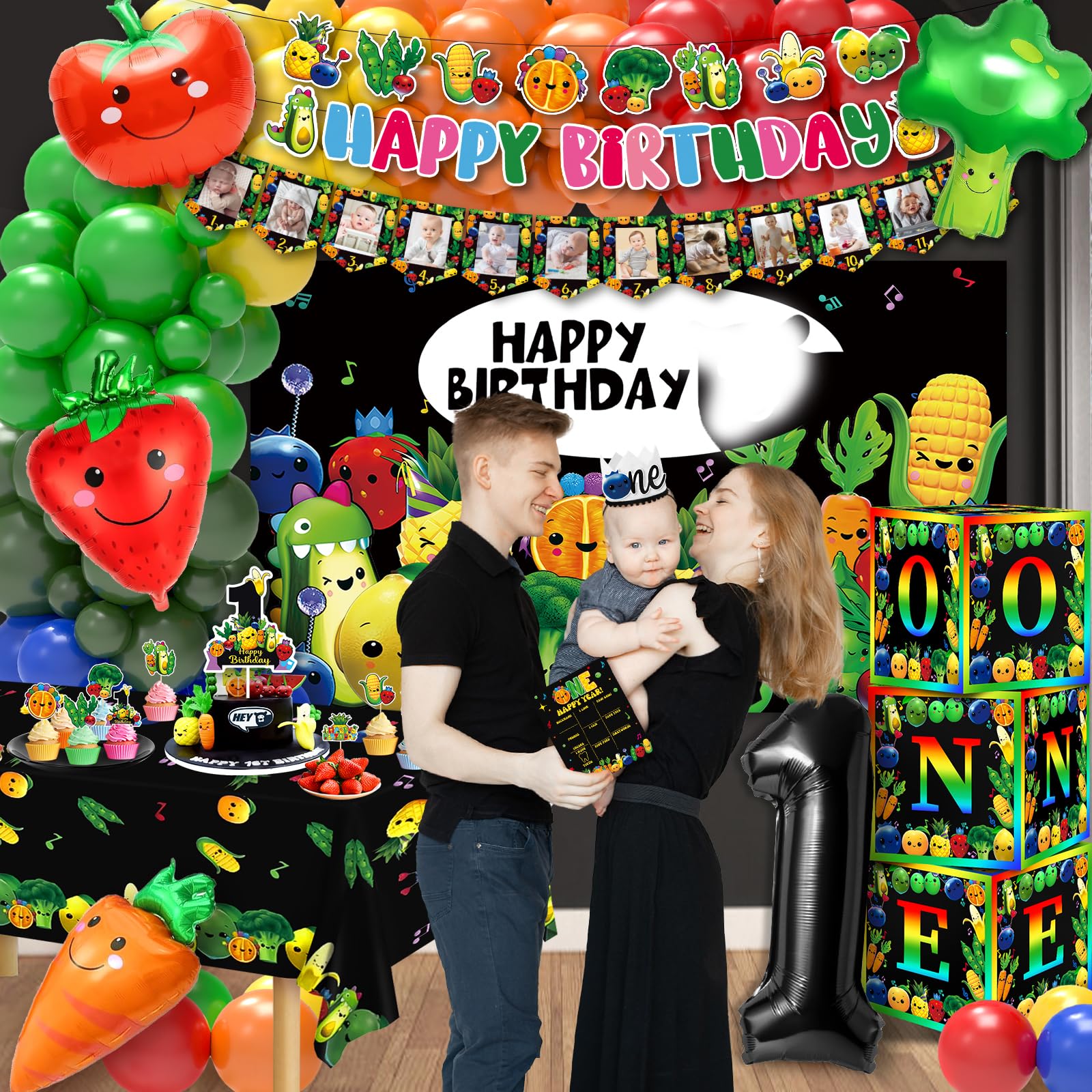 NANAGALI Hey One Bear cake topper—adorable focal point for desserts and displays.