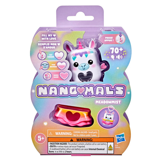 Nano-MALS Meadowmist heart meter changes color to signal care moments.