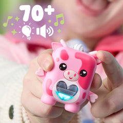 Mootilda pink cow arms dance for energetic movement play