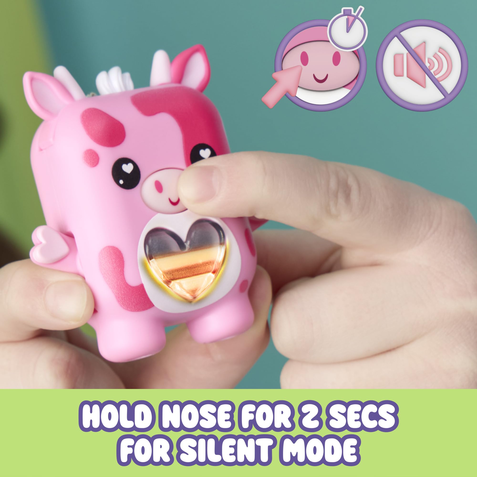 Mootilda pink cow lights and song celebrate a full heart