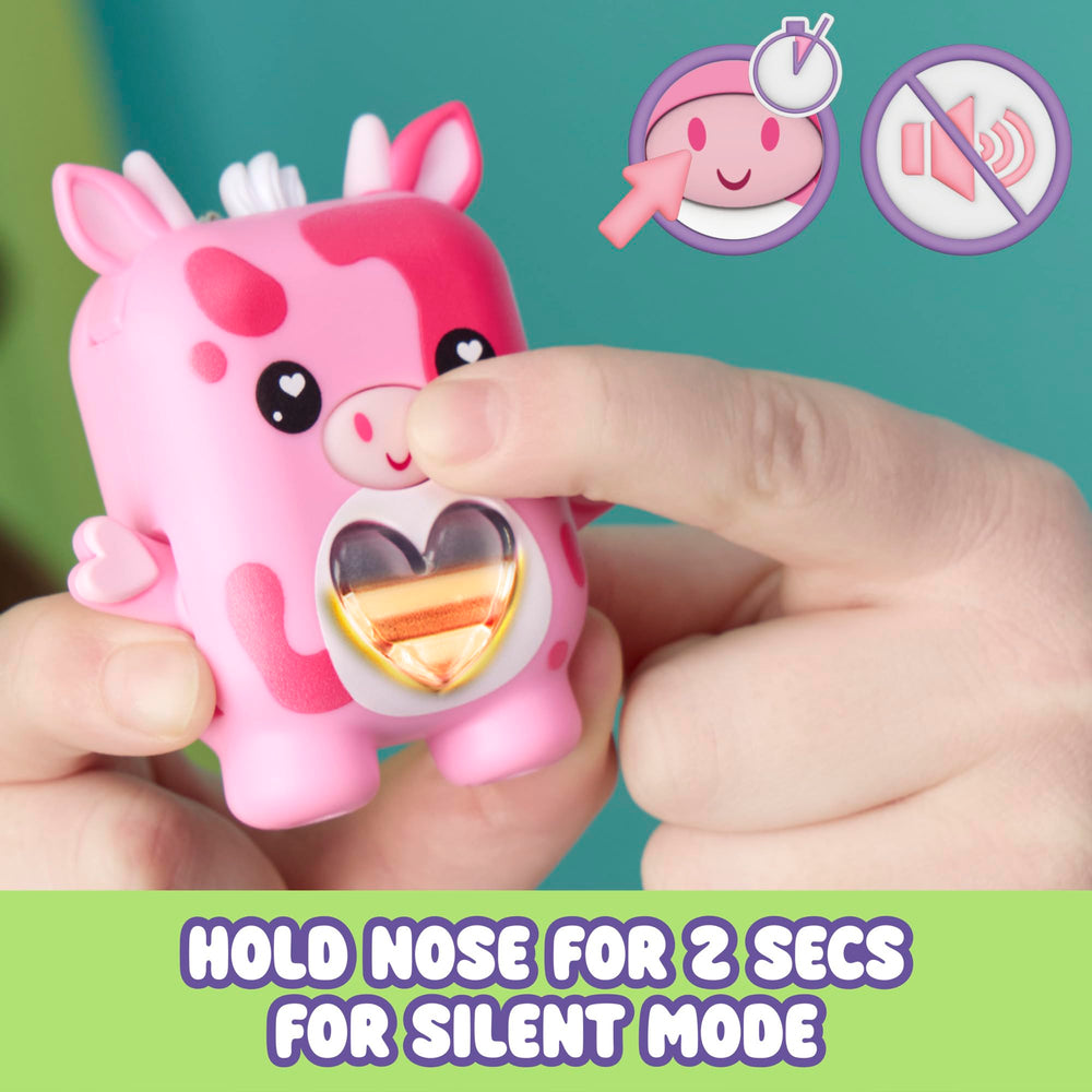 Mootilda pink cow lights and song celebrate a full heart