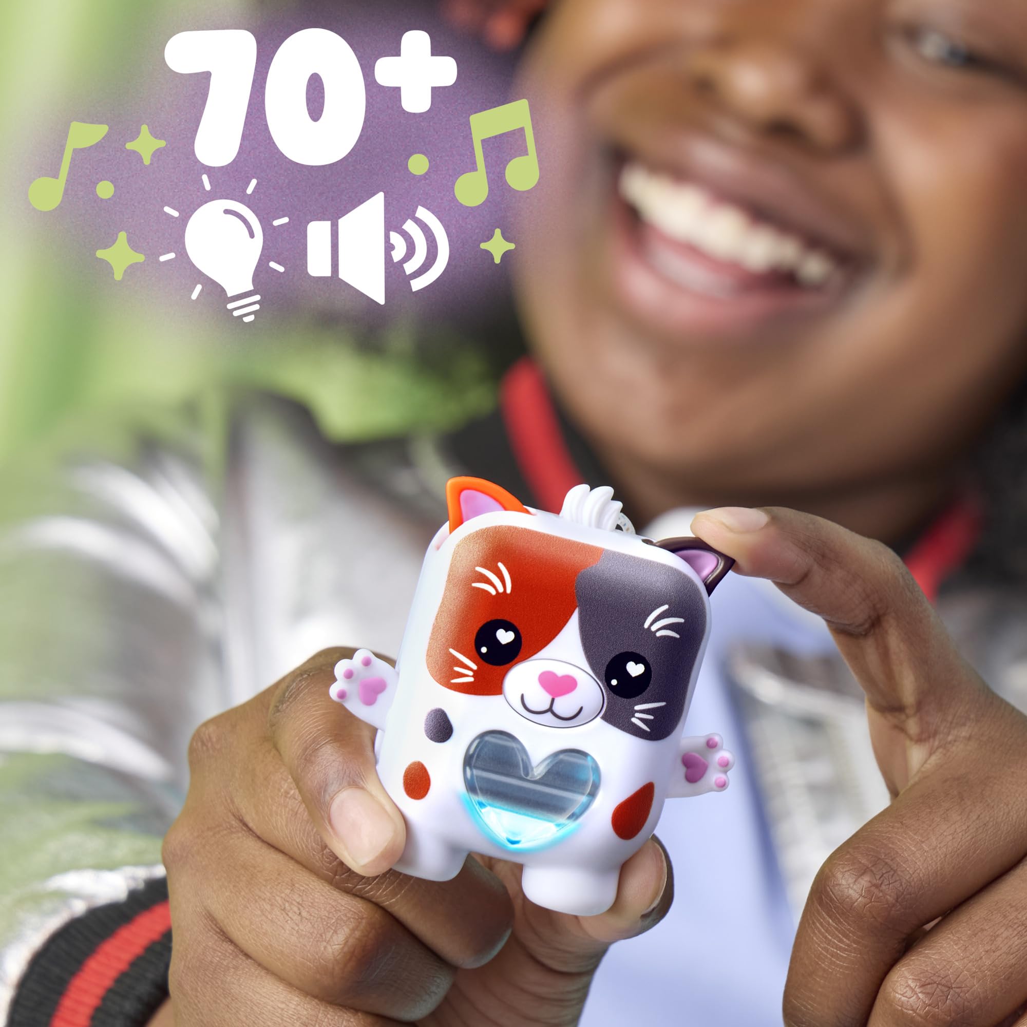 Nano-MALS Purrnelope mouth feeding interaction invites pretend mealtime play