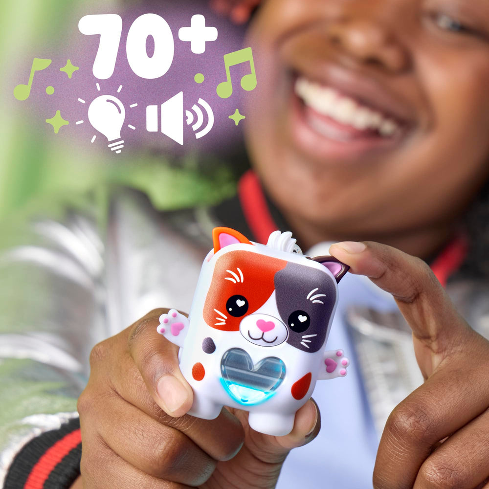 Nano-MALS Purrnelope mouth feeding interaction invites pretend mealtime play