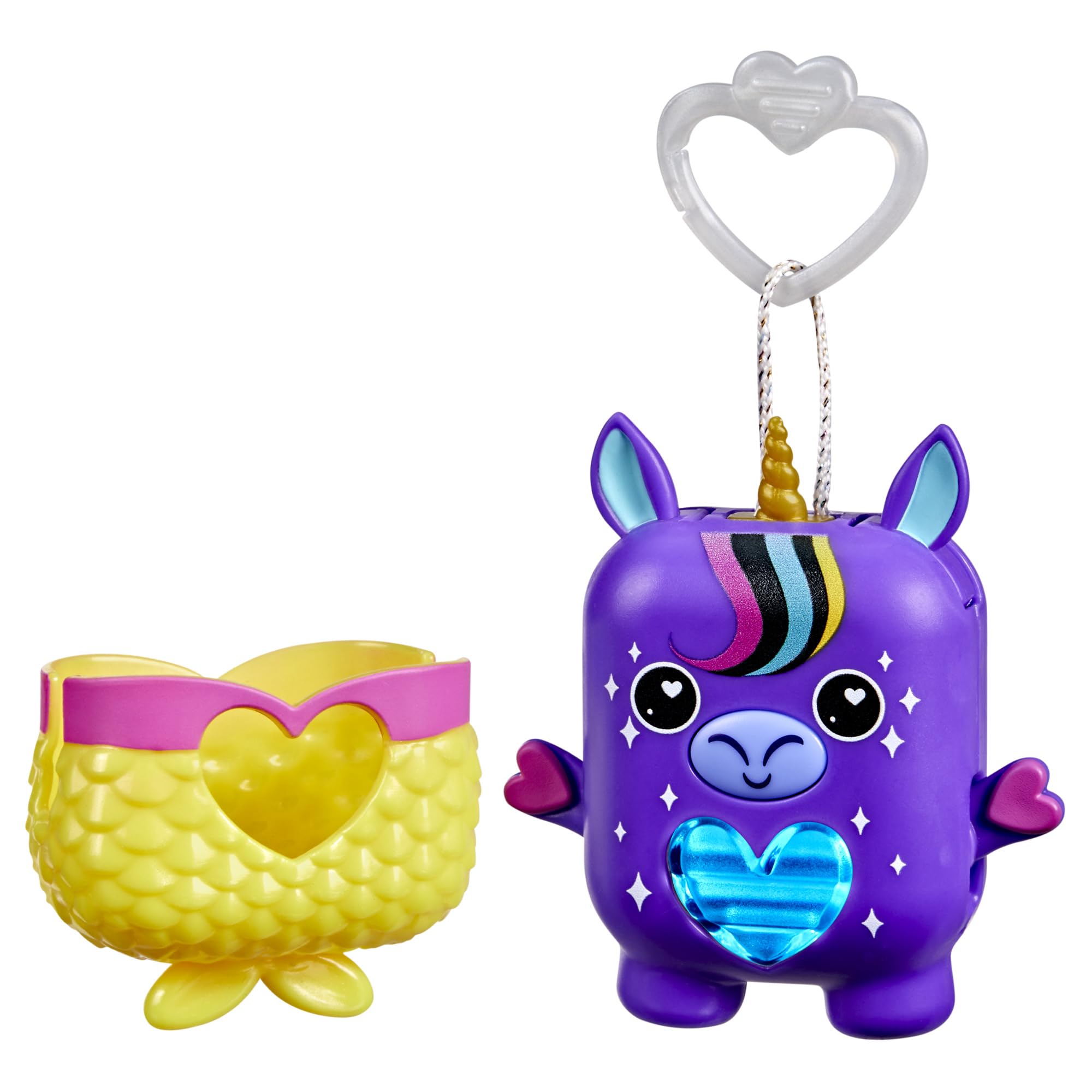 NANO-MALS Stardream unicorn heart meter glows to indicate care needs.