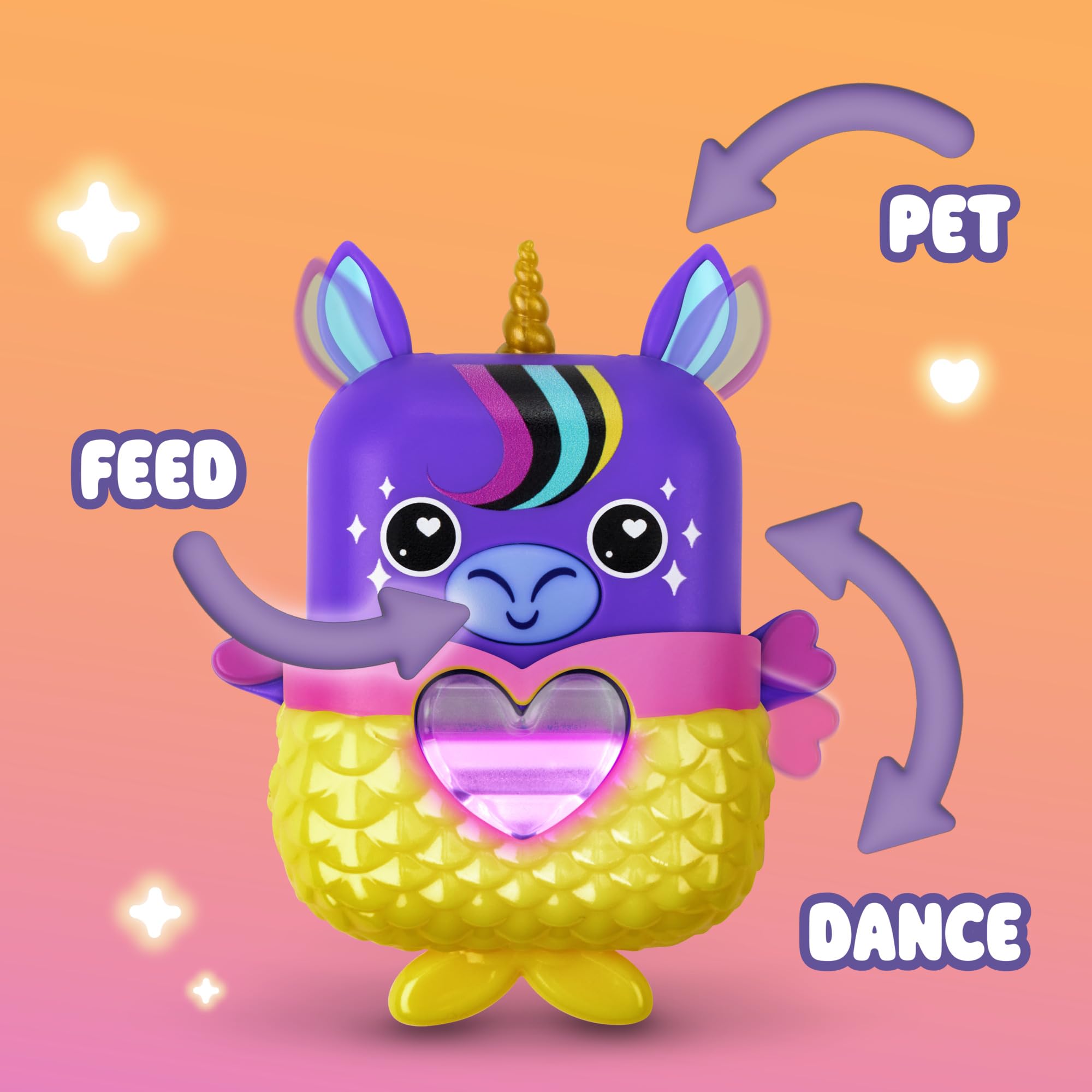 NANO-MALS Stardream ears greet pet gestures for interactive care.