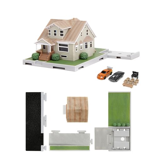Nano Scene Jada diorama featuring Toyota Supra 1.65-inch scale for display.