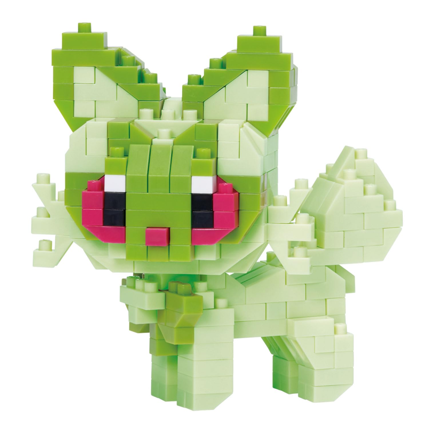 Step-by-step assembly guide included with the Nanoblock kit