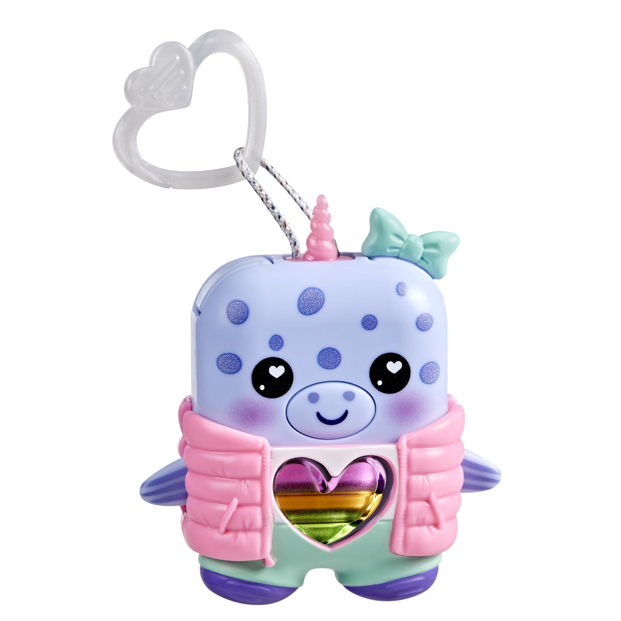 Blubby textured puffer vest for extra sensory play