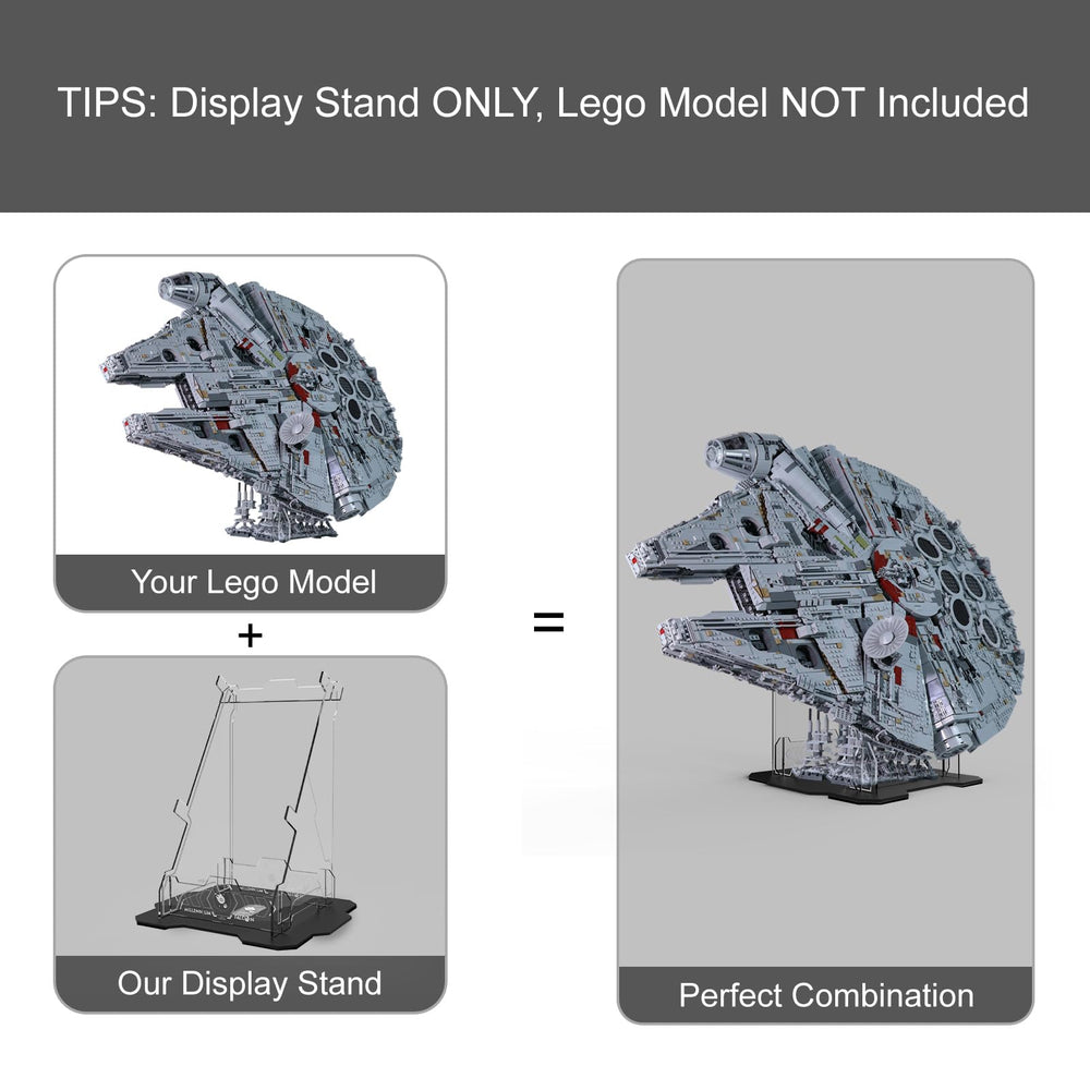 NAOCARD 5mm acrylic display stand with high clarity