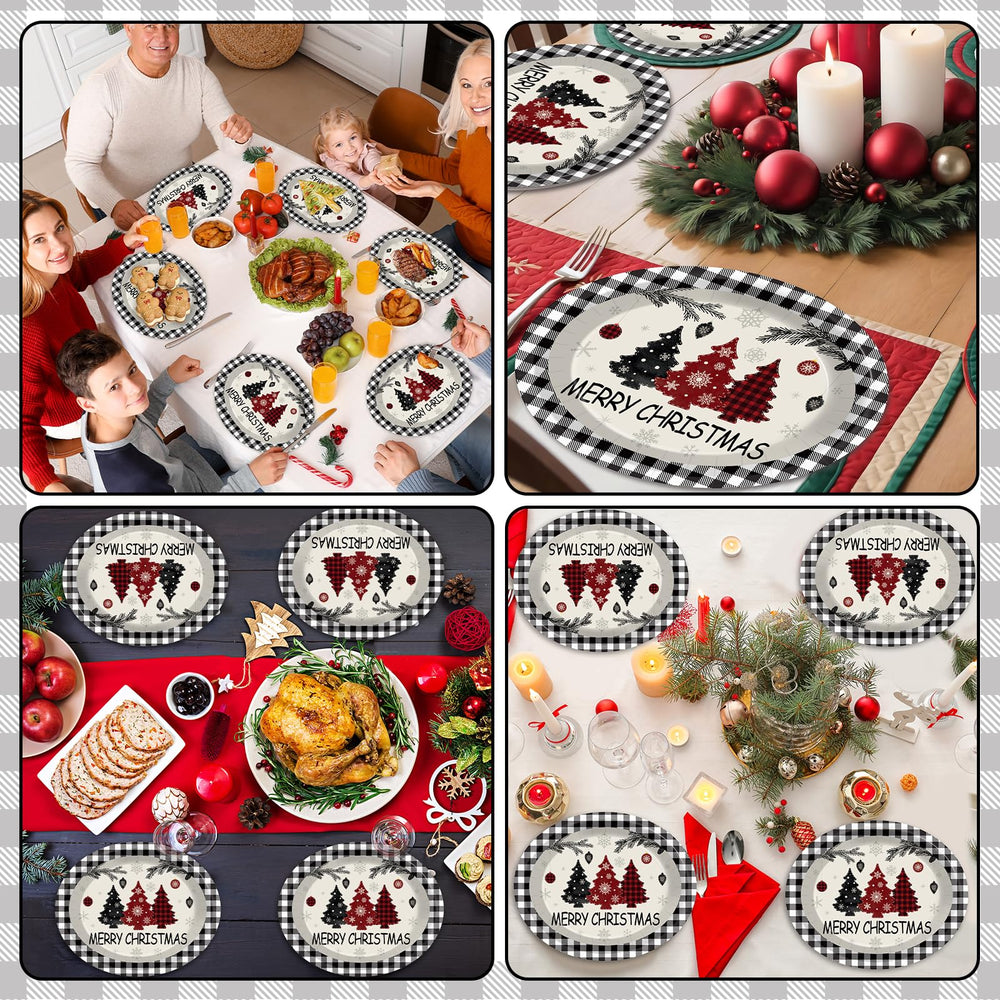 Naozinebi pack of 50 plates fits indoor or outdoor celebrations.