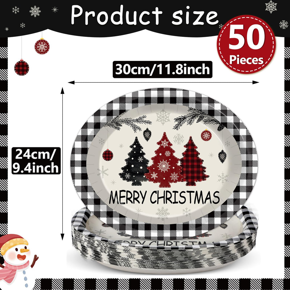 Naozinebi pine-tree pattern plates closeup for seasonal table decor.