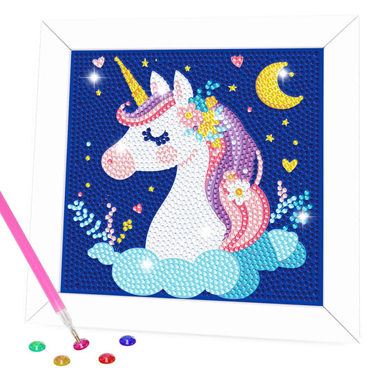 Nardoll Diamond Art Kits with Frame offer a ready-to-display family craft.