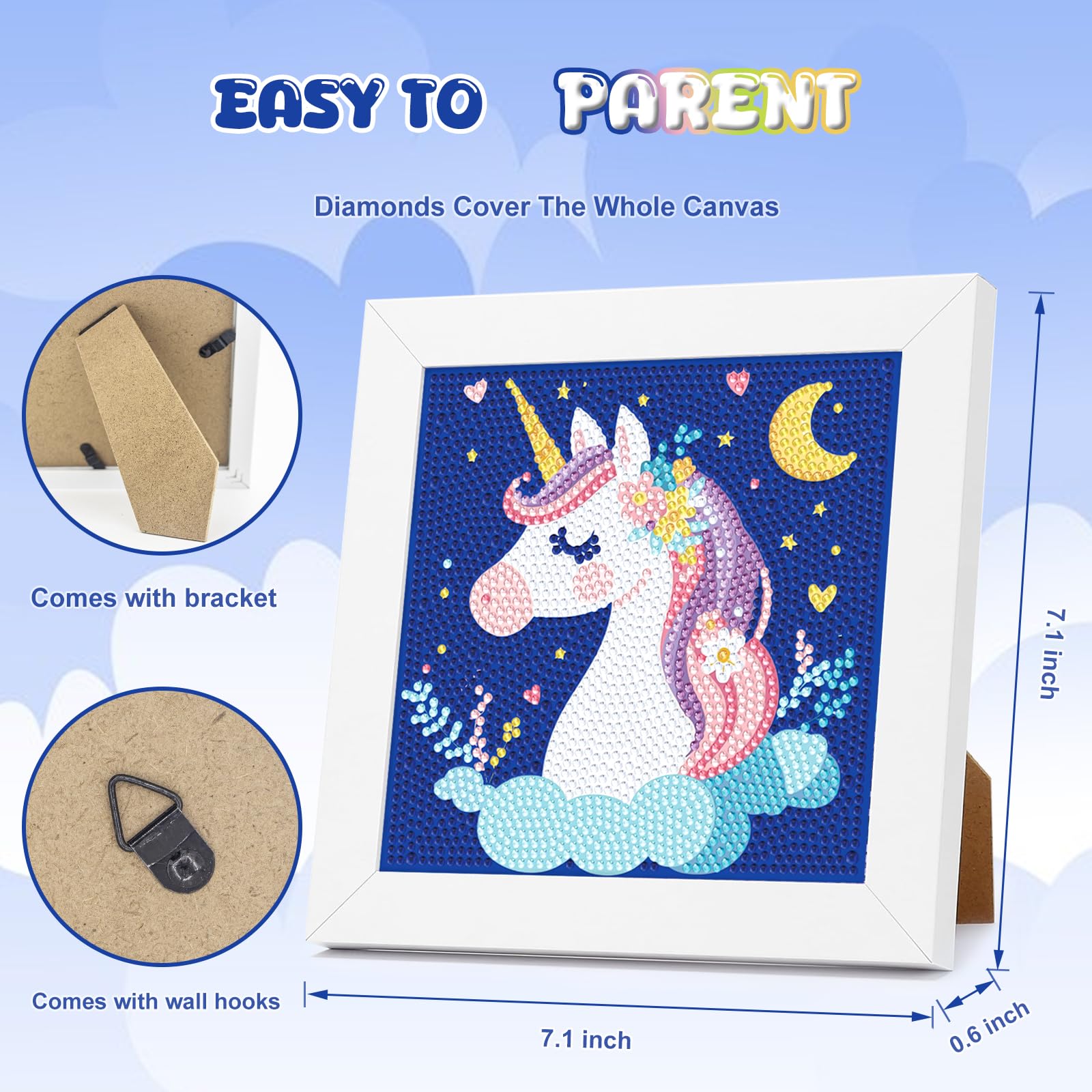Nardoll diamond art tools kit offers precise placement for sparkling results.