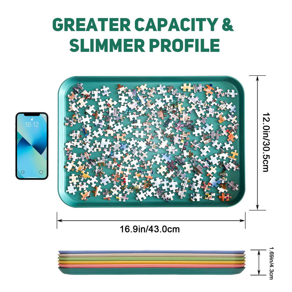 Nariolar color-coded trays sort by color or shape quickly
