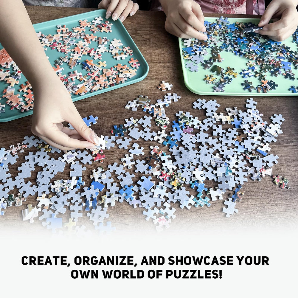 Nariolar packaging adds a stylish touch to your puzzle station.