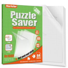 Nariolar puzzle glue sheets packaging for easy preservation