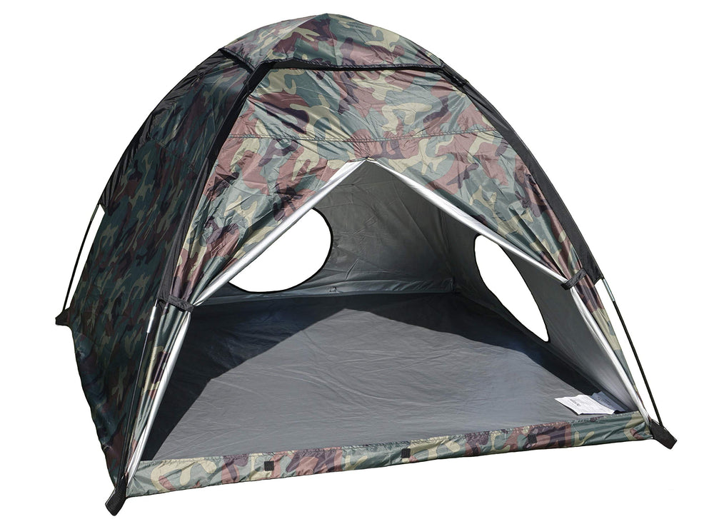 NARMAY Play Tent uses sturdy stakes to stay securely in place