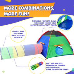 NARMAY Play Tent includes a storage tote for easy packing.